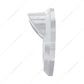 Chrome Plastic 2" Light Bezel With Visor - 10481