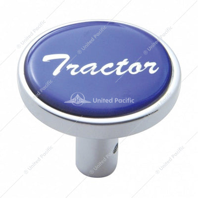 Trailer Long Air Valve Knob - Blue Glossy Sticker - 23343