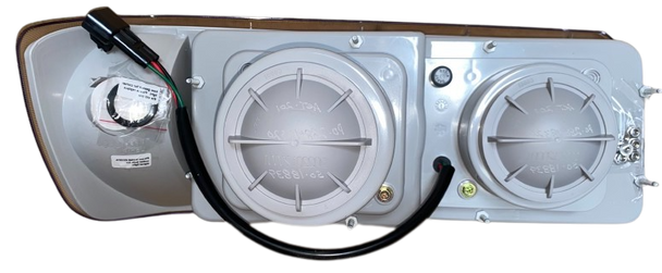 Freightliner FLD 120 Chrome Headlight Driver Side - 40550