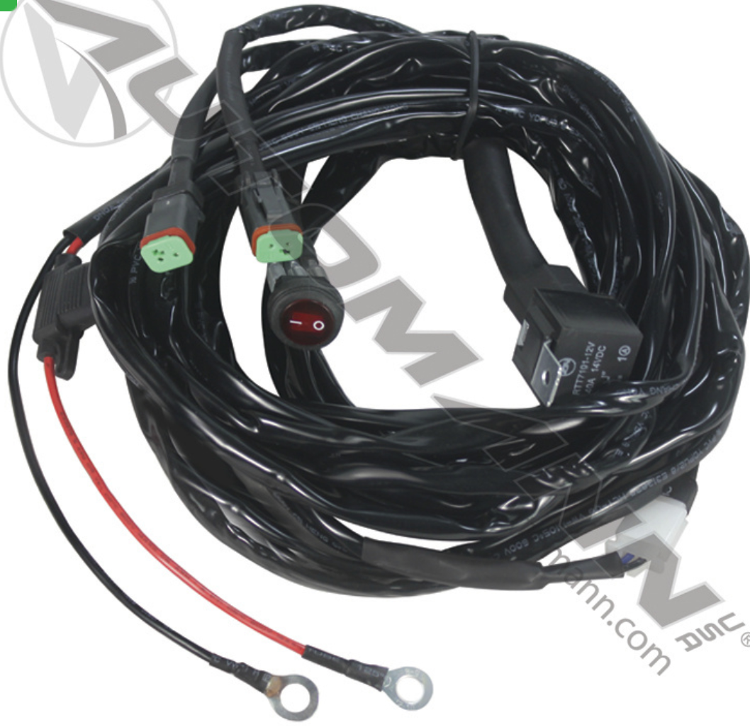 18" Wiring Harness and Switch for 2 Lights - 571.PT991DT2