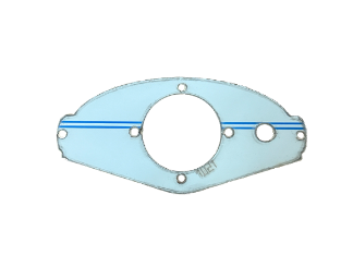 Stainless Bracket for Freightliner Cascadia 2008 -2018 Above Door Dome Light - SS-1021