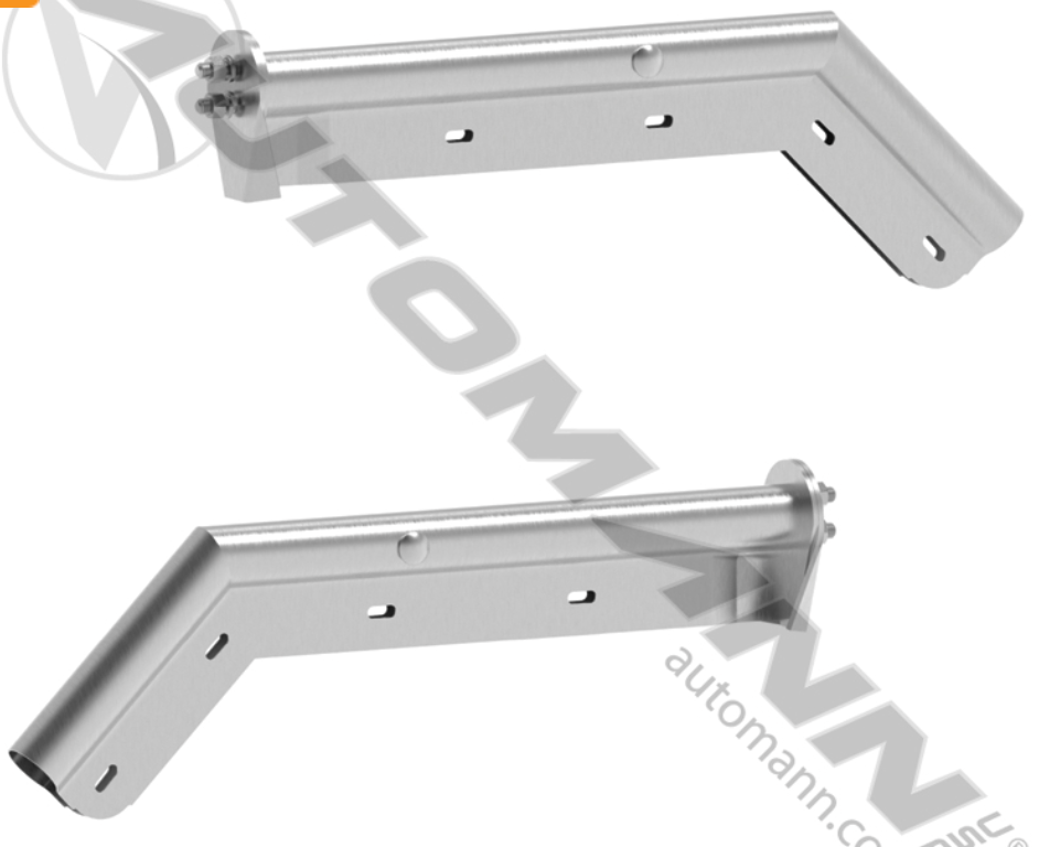 Spring-Loaded Hanger Angled SS304 Short - 562.480SS304