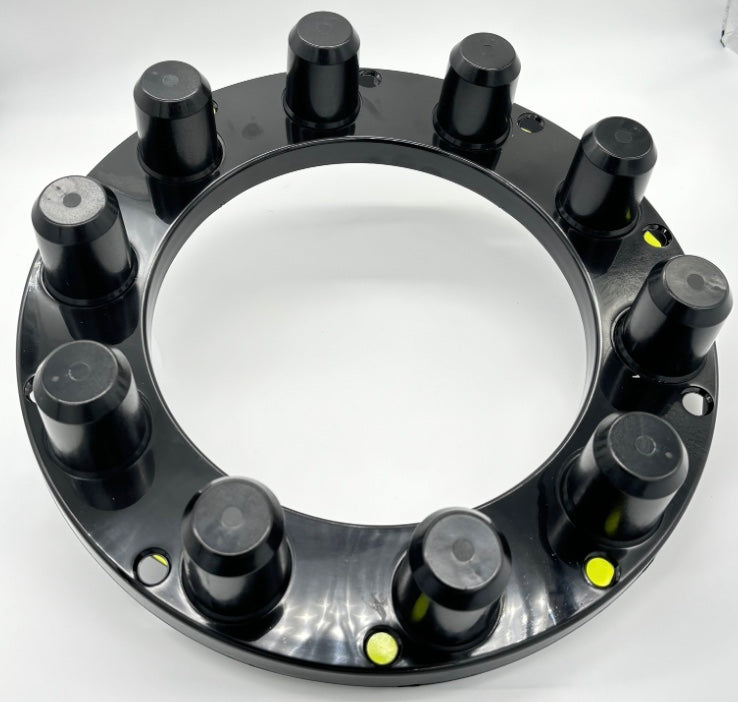 Black Front and Rear Axle Cover - 285-33L-10BLK