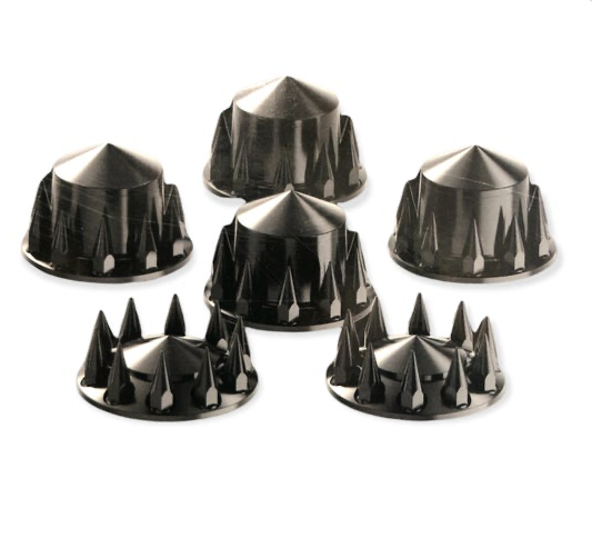 Axle Cover Complete Set Black ABS - 562.FR1012X