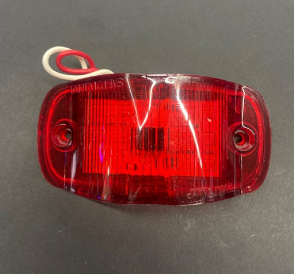 Clearance & Side Marker Fixed 14 LED Light Red 12V, W/Direct Pigtail - 8087R