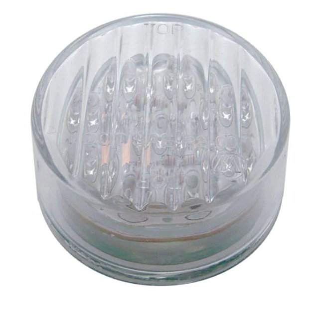 9 LED 2" Clearance/Marker Light - Amber LED/Clear Lens - 38362