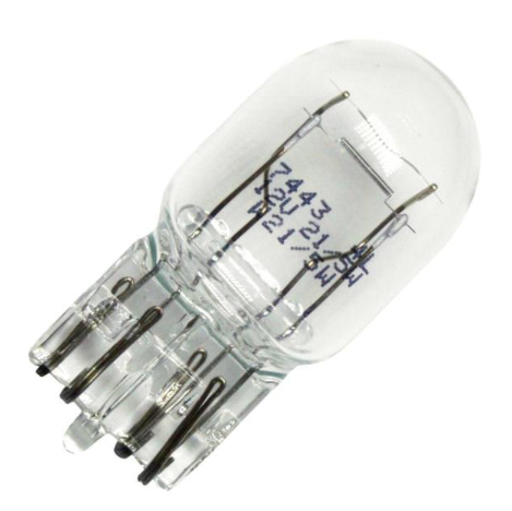 Peak Incandescent Miniature / Automotive Light Bulb - 7443