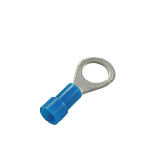 16-14 AWG 5/16" STUD VINYL RING TERMINAL, 14 PCS - 98065