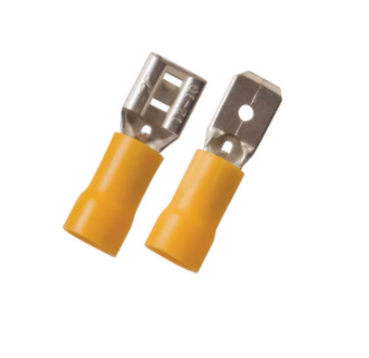 12-10 AWG .250 TAB VINYL FM DISCONNECT, 15 PCS -98074