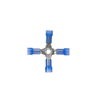 16-14 AWG 4-WAY (X) NYLON CONNECTOR, 4 PCS -98080