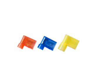 12-10 AWG .250 Tab Nylon Flag Terminal, 4 PCS - 98091