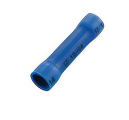 16-14 AWG VINYL BUTT CONNECTOR, 100 PCS- 98006