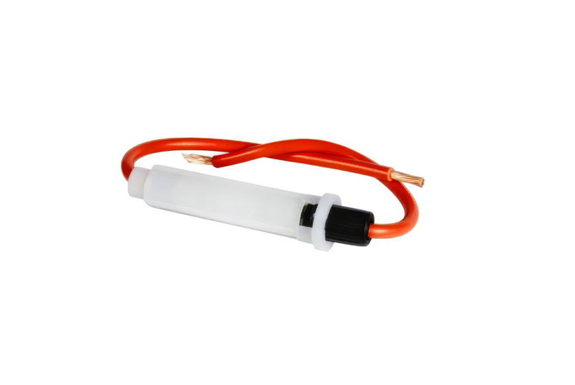 In-Line Glass Fuseholder 12 AWG 7" Wire W/ 30 AMP AGC Fuse, 1 Set - 98124