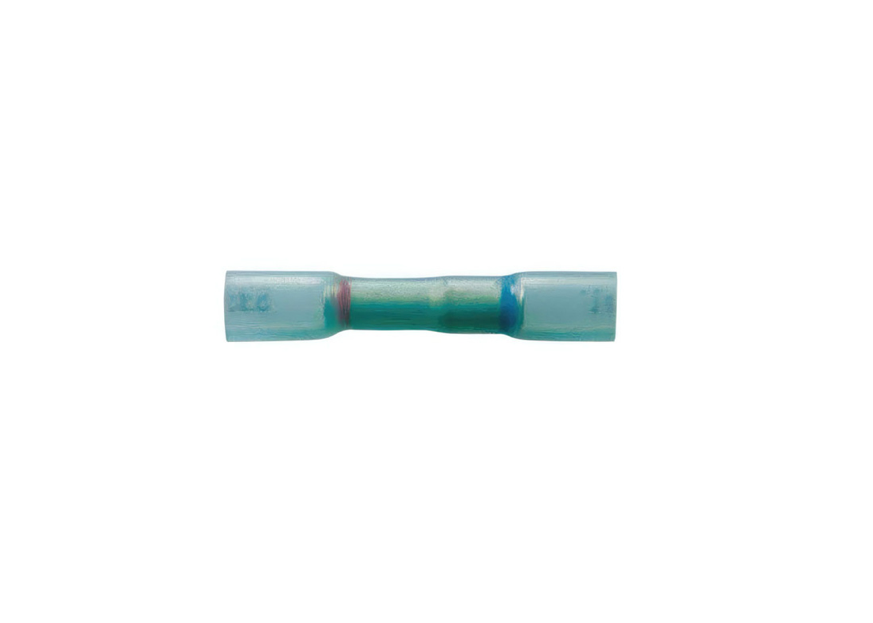 20-18 TO 16-14 AWG CS Heat Shrink Step-Down Butt Connector - Blue, 10 PCS - 98143
