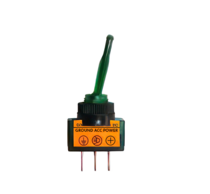 Green Illum Toggle 20 AMP 12V ON/OFF Switch - 98353