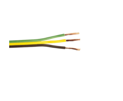 Trailer Wire Bonded - Rated 80 C 16 AWG 3-Way, Brown/Yellow/Greeg 25 Ft - 98445
