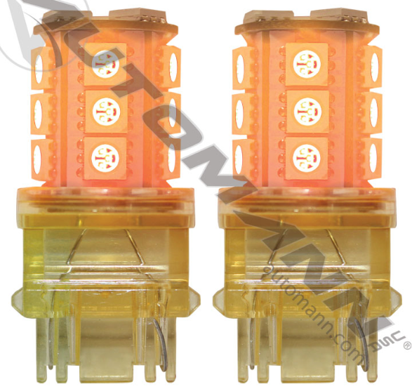 Premium LED Bulb 3157 Amber 2pcs - 571.LD3157A18P-2