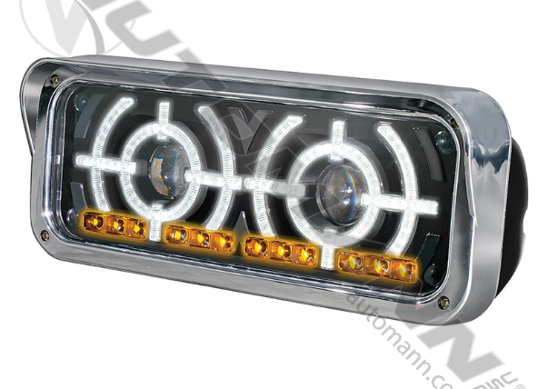 LED Headlamp Assembly Multi-Fit RH - 571.LD9904BPR