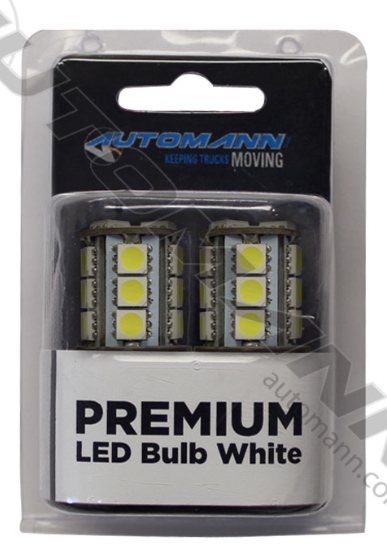 Premium White LED Bulb 3157 2pcs - 571.LD3157W18P-2