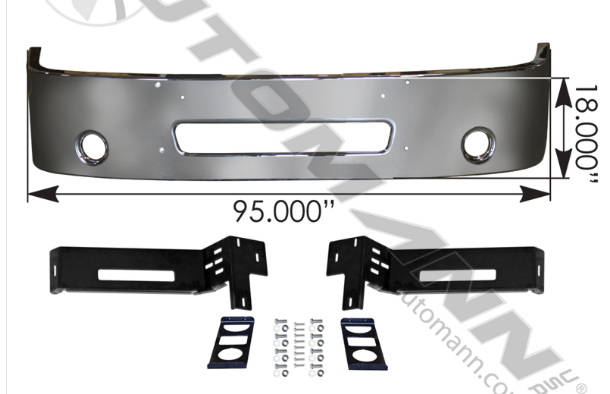 Bumper Chrome Freightliner 18in Century-Colombia - 564.46103C