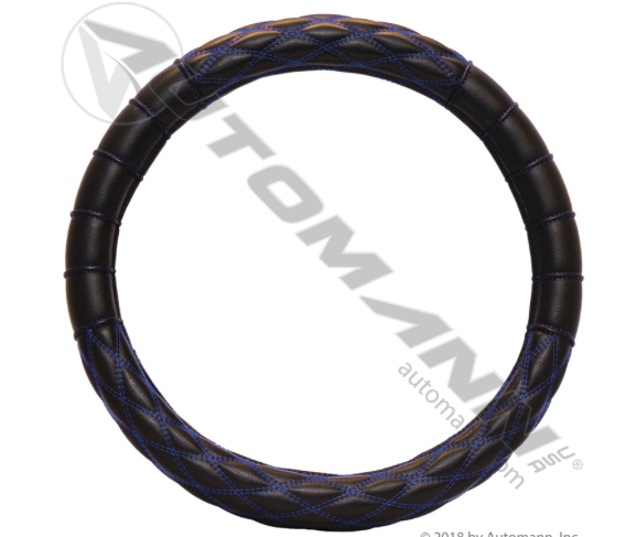 Steering Wheel Cover Black/Blue - 562.99011SWC-B