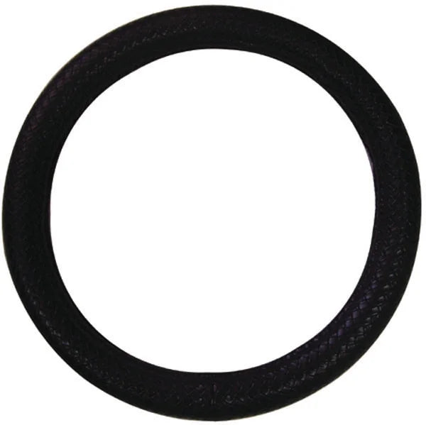 18 Inch Steering Wheel Cover Rope Interwoven Style Black - 65205