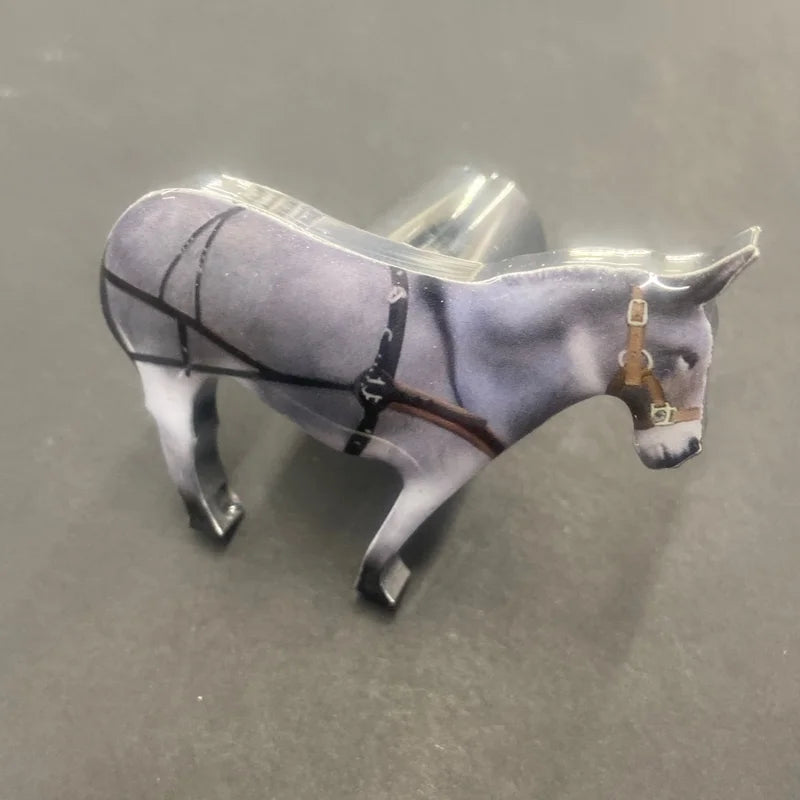 Mule logo shape knob chromed and packed - CK-WM-LS3-M