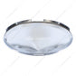 4 Even Notched Chrome Pointed Front Hub Cap 7/16" Lip  -  10146