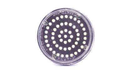 4" Back-Up   54 LED Fixed Clear 12/24V, W/Grommet  And Pigtail Kit  -  8058C
