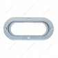 Stainless 6" Oval Mounting Flange  -  20487B