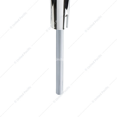 12 Inch Shifter Shaft Extender Chrome Finish 1/2"- 13 Thread  1"  -  21793