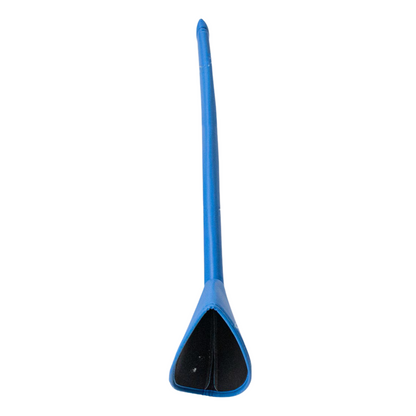Universal 30 inch gear shift boot in blue vinyl for trucks