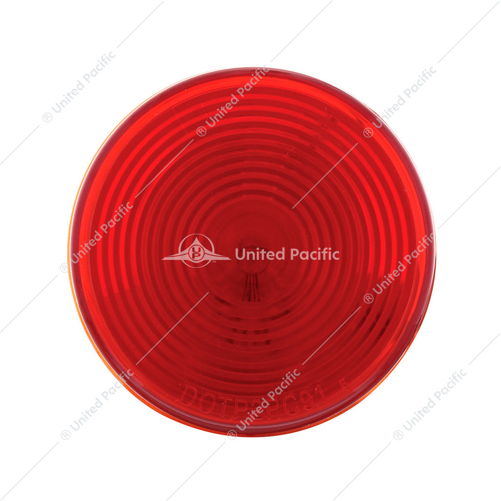 2-1/2" Round Light (Clearance/Marker) Red Lens   - 31065