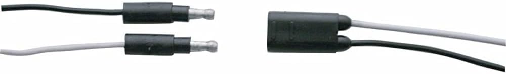 2-Prong Female Bullet Plug Wire Harness Roll  4" Lead  -  34194