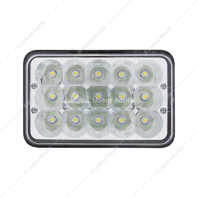 15 High Power LED Rectangular Work Light - 34124
