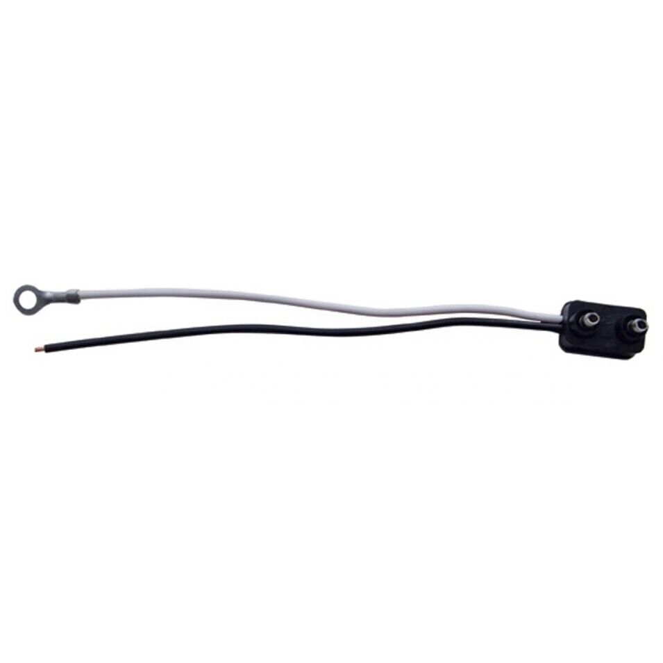 2 Wire Pigtail With 2 Prong Plug 6" Lead  -  34210