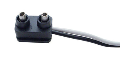 2 Wire Pigtail With 2 Prong Plug 6" Lead  -  34210