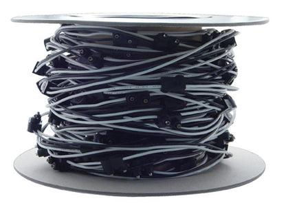 Double Male Bullet Plug Wire Harness Roll 12" Lead  -  34241