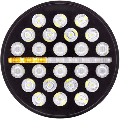 ULTRALIT 24 High Power LED Light With Dual Color LED Position Light Bar  -  36452