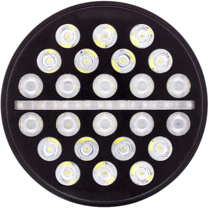 ULTRALIT 24 High Power LED Light With Dual Color LED Position Light Bar  -  36452
