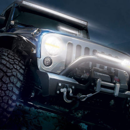 ULTRALIT 24 High Power LED Light With Dual Color LED Position Light Bar  -  36452