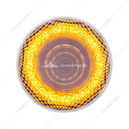 12 LED 2 1/2" Mirage Amber LED with Clear Lens  -  36562