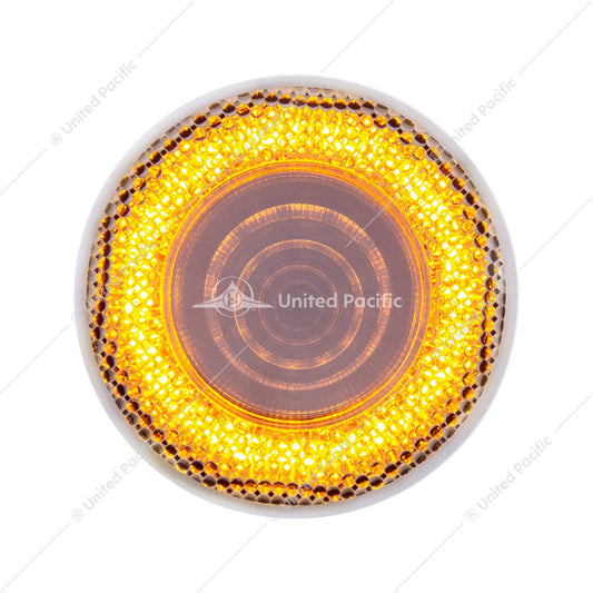 12 LED 2 1/2" Mirage Amber LED with Clear Lens  -  36562