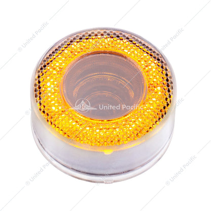 12 LED 2 1/2" Mirage Amber LED with Clear Lens  -  36562