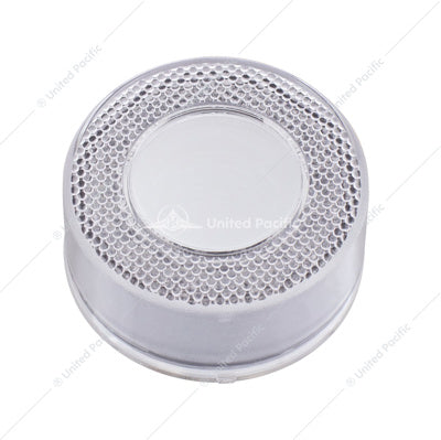 12 LED 2 1/2 Inches Mirage light red Led With Clear Lens  -  36563