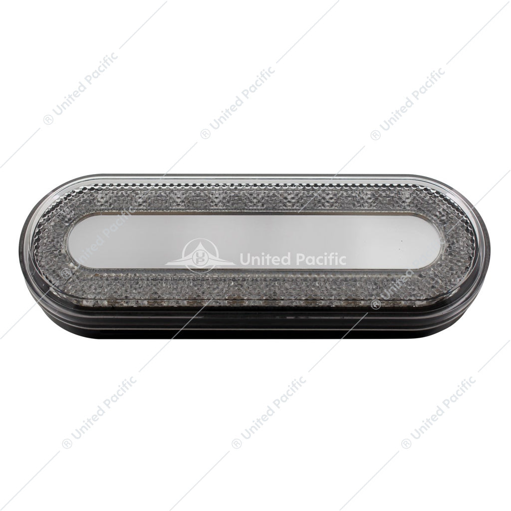 24 LED 6" Oval Mirage Stop Turn & Tail Light Red Led Clear Lens  -  36664
