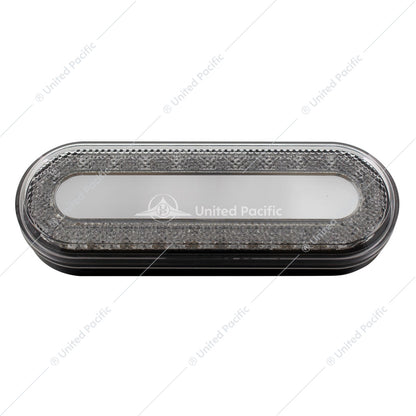 24 LED 6" Oval Mirage Stop Turn & Tail Light Red Led Clear Lens  -  36664
