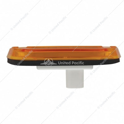 9 LED Rectangular Cab Light Amber LED Amber Lens  -  36779