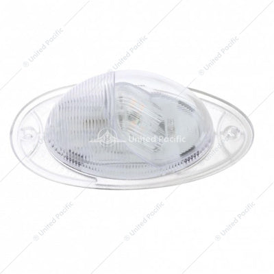 7  LED Turn Signal Light For 2008-2017 Freightliner Cascadia - Amber LED/Clear Lens  -  37078
