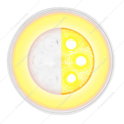 21 LED 4" GloLight Turn Signal Light Amber LED/Clear Lens  -  37135